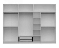 Dulap Trendy Kale 5268 Anthracit 315x255x52cm GTR004595 imaginea #4 — magazin online Desire.md