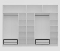 Dulap Trendy Kale 5269 Anthracit 315x255x52cm GTR004596 imaginea #4 — magazin online Desire.md