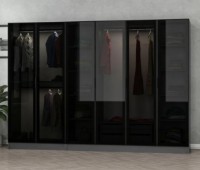 Dulap Trendy Kale 6092 Anthracit/Black 270x210x52cm GTR004627 imaginea #3 — magazin online Desire.md