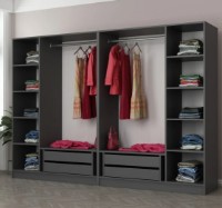 Dulap Trendy Kale 6093 Anthracit/Black 270x210x52cm GTR004628 imaginea #2 — magazin online Desire.md