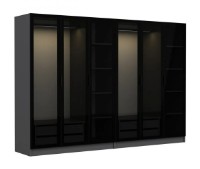 Dulap Trendy Kale 6093 Anthracit/Black 270x210x52cm GTR004628 imaginea #4 — magazin online Desire.md