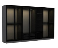 Dulap Trendy Kale 6094 Anthracit/Black 315x210x52cm GTR004629 imaginea #4 — magazin online Desire.md