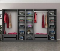 Dulap Trendy Kale 6095 Anthracit/Black 315x210x52cm GTR004630 imaginea #3 — magazin online Desire.md