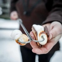 Set de furculițe Petromax Campfire Skewer LS1 2pcs (LS1) imaginea #2 — magazin online Desire.md