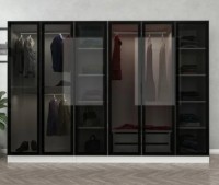 Dulap Trendy Kale 6637 White/Black 270x210x52cm GTR004633 imaginea #3 — magazin online Desire.md