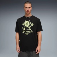 Tricou bărbătesc Puma Graphic Sun Puma Black, s.M imaginea #2 — magazin online Desire.md