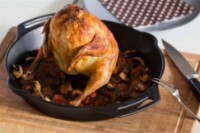 Vas termorezistent Petromax Cast Iron Poultry Roaster (CF30) imaginea #2 — magazin online Desire.md