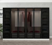 Dulap Trendy Kale 6638 White/Black 270x210x52cm GTR004634 imaginea #2 — magazin online Desire.md