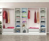 Dulap Trendy Kale 6640 White/Black 315x210x52cm GTR004636 imaginea #3 — magazin online Desire.md