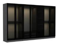 Dulap Trendy Kale 6655 Anthracit/Black 315x190x52cm GTR004641 imaginea #4 — magazin online Desire.md