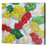 Картина по номерам Art Gallery Premium Gummi Bears (BX3437)