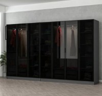 Dulap Trendy Kale 6656 Anthracit/Black 315x190x52cm GTR004642