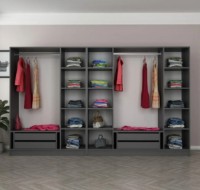 Dulap Trendy Kale 6656 Anthracit/Black 315x190x52cm GTR004642 imaginea #4 — magazin online Desire.md