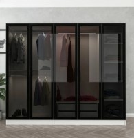 Dulap Trendy Kale 6662 White/Black 225x190x52cm GTR004644 imaginea #2 — magazin online Desire.md