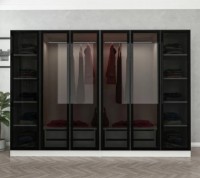 Dulap Trendy Kale 6664 White/Black 270x190x52cm GTR004646 imaginea #2 — magazin online Desire.md