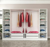 Dulap Trendy Kale 6664 White/Black 270x190x52cm GTR004646 imaginea #3 — magazin online Desire.md