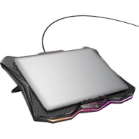 Подставка для ноутбука Hoco DH26 RGB Black фото №4 — интернет-магазин Desire.md