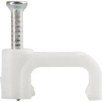 Клипса для кабеля прямоугольная Wkret-met 122112 фото №2 — интернет-магазин Desire.md