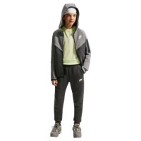 Pantaloni spotivi pentru copii Nike Sportswear Tech Fleece Anthracite/Black/Light Liquid Lime, s.M imaginea #4 — magazin online Desire.md