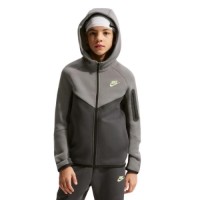 Детская толстовка Nike Sportswear Tech Fleece Pencil Point/Anthracite/Light Liquid Lime, s.L