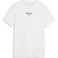 Детская футболка Puma Ess Script G Puma White, s.152