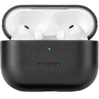 Husă pentru căști Decoded Leather AirCase Pro 3 Black (DE-D26APP3C2BK) imaginea #2 — magazin online Desire.md