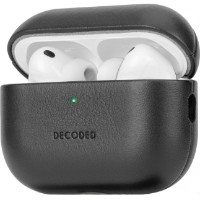 Husă pentru căști Decoded Leather AirCase Pro 3 Black (DE-D26APP3C2BK) imaginea #3 — magazin online Desire.md