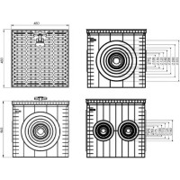 Colector pluvial cu grătar Stamplast 0111755 imaginea #2 — magazin online Desire.md