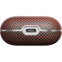 Husă pentru căști Pitaka Aramid Fiber Magnetic Case for AirPods 4 Sunset (APM2405) imaginea #5 — magazin online Desire.md