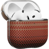 Husă pentru căști Pitaka Aramid Fiber Magnetic Case for AirPods 4 Sunset (APM2405) imaginea #8 — magazin online Desire.md