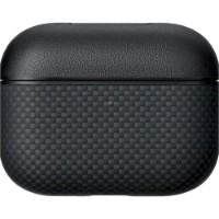 Husă pentru căști Pitaka Aramid Fiber Magnetic Case for AirPods Pro3 Black/Gray (APM2501)