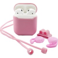 Husă pentru căști XO AirPods Silicon Case Pink
