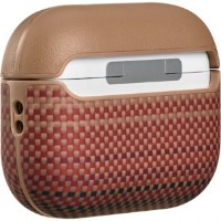 Husă pentru căști Pitaka Aramid Fiber Magnetic Case for AirPods Pro3 Sunset (APM2502) imaginea #3 — magazin online Desire.md