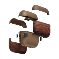 Husă pentru căști Pitaka Aramid Fiber Magnetic Case for AirPods Pro3 Sunset (APM2502) imaginea #4 — magazin online Desire.md