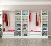 Dulap Trendy Kale 6666 White/Black 315x190x52cm GTR004648 imaginea #3 — magazin online Desire.md