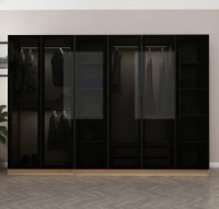 Dulap Trendy Kale 7650 Dore/Black 270x210x52cm GTR004712 imaginea #2 — magazin online Desire.md