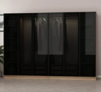 Dulap Trendy Kale 7651 Dore/Black 270x210x52cm GTR004713 imaginea #2 — magazin online Desire.md