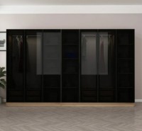 Dulap Trendy Kale 7653 Dore/Black 315x210x52cm GTR004715 imaginea #2 — magazin online Desire.md