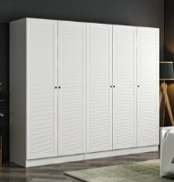 Dulap Trendy Kale 8392 White 225x190x52cm GTR004732