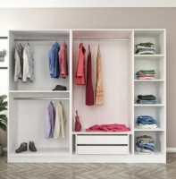 Dulap Trendy Kale 8392 White 225x190x52cm GTR004732 imaginea #3 — magazin online Desire.md