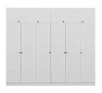 Шкаф Trendy Kale 8403 White 270x235x52cm GTR004735 фото №3 — интернет-магазин Desire.md