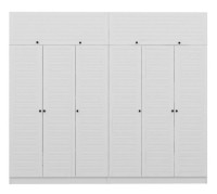 Шкаф Trendy Kale 8404 White 270x235x52cm GTR004736 фото №3 — интернет-магазин Desire.md