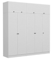 Dulap Trendy Kale 8432 White 225x255x52cm GTR004739 imaginea #3 — magazin online Desire.md