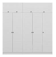 Dulap Trendy Kale 8432 White 225x255x52cm GTR004739 imaginea #4 — magazin online Desire.md