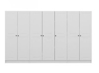 Шкаф Trendy Kale Mebran 4012 White 315x190x52cm GTR001828 фото №4 — интернет-магазин Desire.md