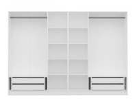 Dulap Trendy Kale Mebran 4784 White 270x210x52cm GTR001830 imaginea #3 — magazin online Desire.md