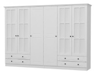 Dulap Trendy Kale Mebran 4784 White 270x210x52cm GTR001830 imaginea #4 — magazin online Desire.md