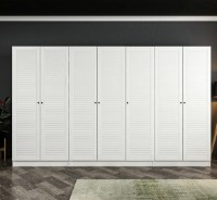 Dulap Trendy Kale Mebran 8395 White 315x190x52cm GTR001829 imaginea #4 — magazin online Desire.md