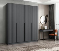 Dulap Trendy Kale Plus 7774 Anthracit 180x210x52cm GTR004874 imaginea #2 — magazin online Desire.md