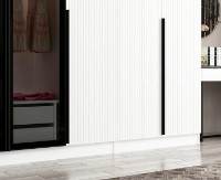 Dulap Trendy Kale Plus 7814 White/Black 315x210x52cm GTR004902 imaginea #2 — magazin online Desire.md